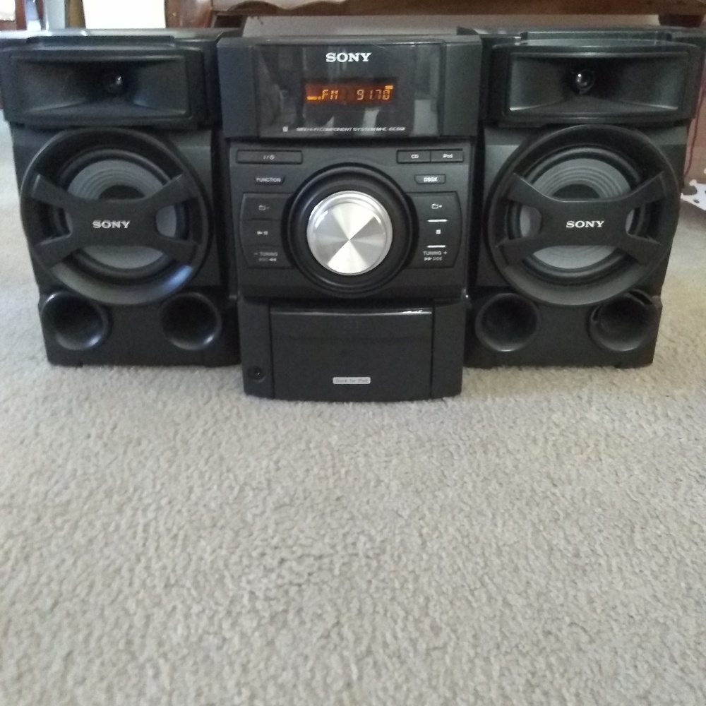 Sony mini hi-fi component system mhc-ec69i